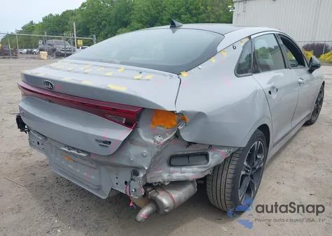 2021 Kia K5 Gt-Line из США, поврежденный, VIN 5XXG64J21MG080904